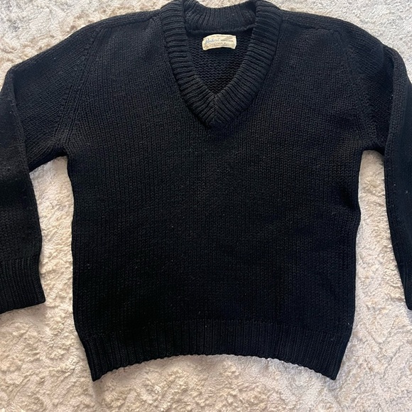 Pandora Sweaters - Virgin wool Pandora Black 100% Wool Sweater woman’s size small